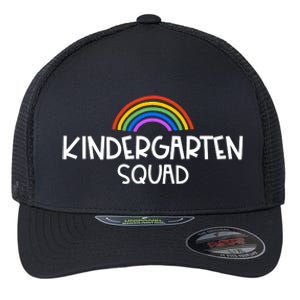 Kindergarten Squad Rainbow Flexfit Unipanel Trucker Cap