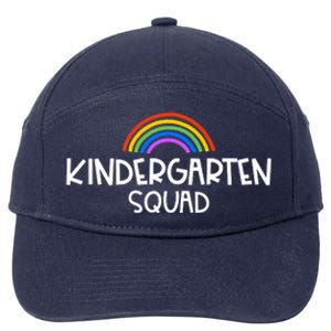 Kindergarten Squad Rainbow 7-Panel Snapback Hat