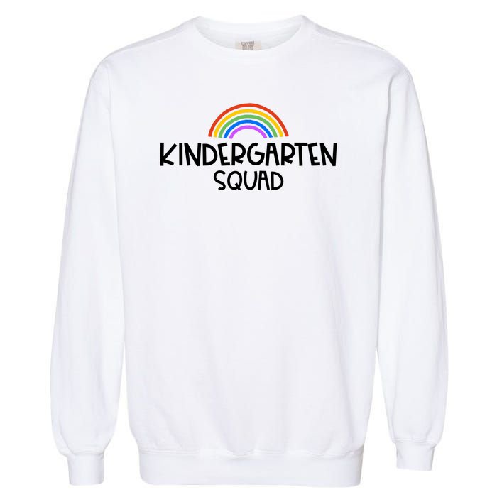 Kindergarten Squad Rainbow Garment-Dyed Sweatshirt