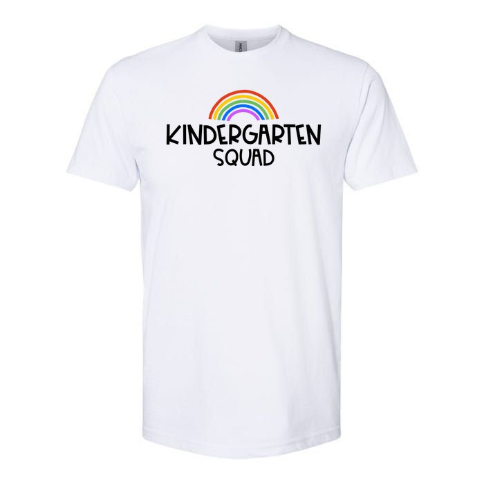 Kindergarten Squad Rainbow Softstyle CVC T-Shirt