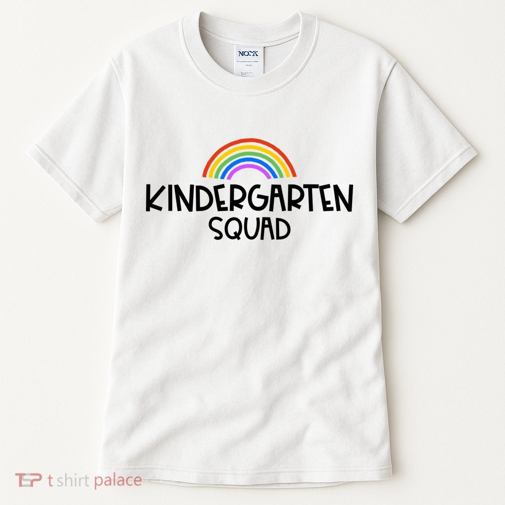 Kindergarten Squad Rainbow Tall T-Shirt