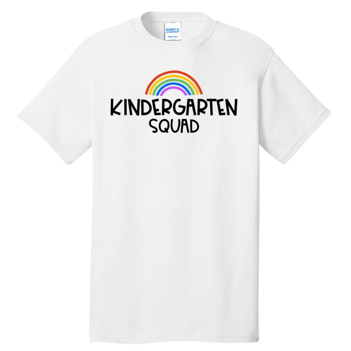 Kindergarten Squad Rainbow Tall T-Shirt