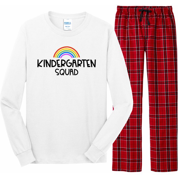 Kindergarten Squad Rainbow Long Sleeve Pajama Set