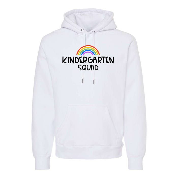 Kindergarten Squad Rainbow Premium Hoodie