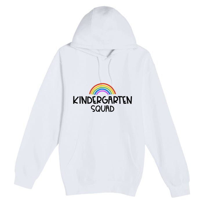 Kindergarten Squad Rainbow Premium Pullover Hoodie