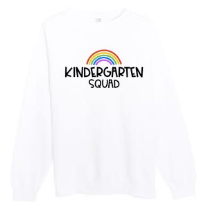 Kindergarten Squad Rainbow Premium Crewneck Sweatshirt