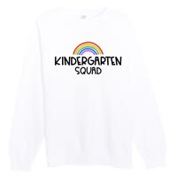 Kindergarten Squad Rainbow Premium Crewneck Sweatshirt