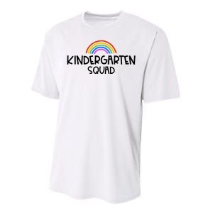 Kindergarten Squad Rainbow Performance Sprint T-Shirt