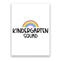 Kindergarten Squad Rainbow Poster