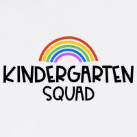 Kindergarten Squad Rainbow Poster