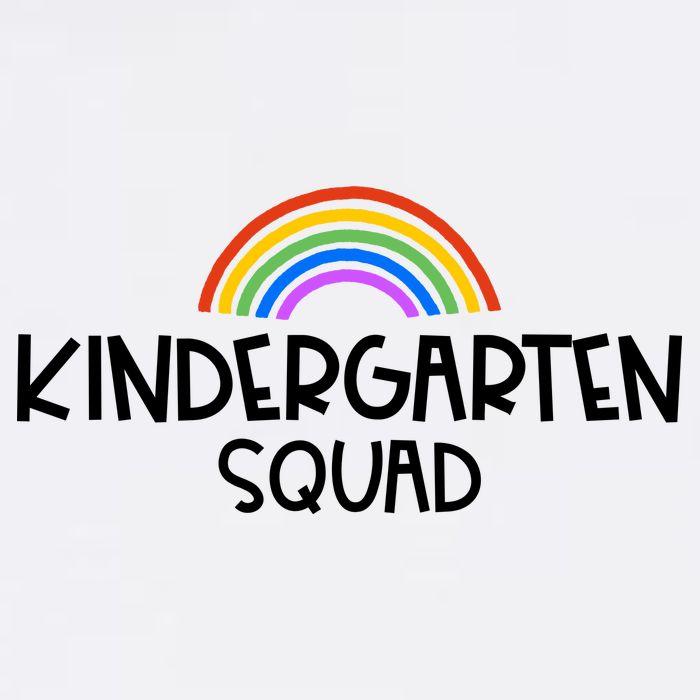 Kindergarten Squad Rainbow Poster