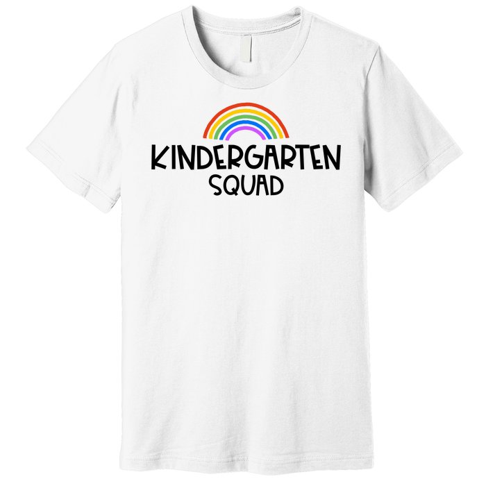 Kindergarten Squad Rainbow Premium T-Shirt