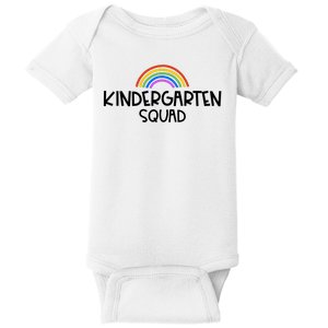 Kindergarten Squad Rainbow Baby Bodysuit