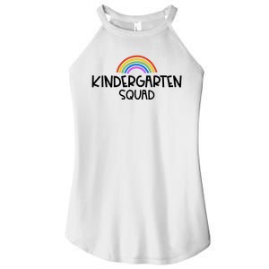 Kindergarten Squad Rainbow Women’s Perfect Tri Rocker Tank