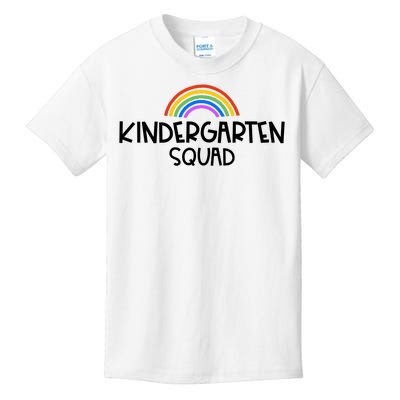 Kindergarten Squad Rainbow Kids T-Shirt