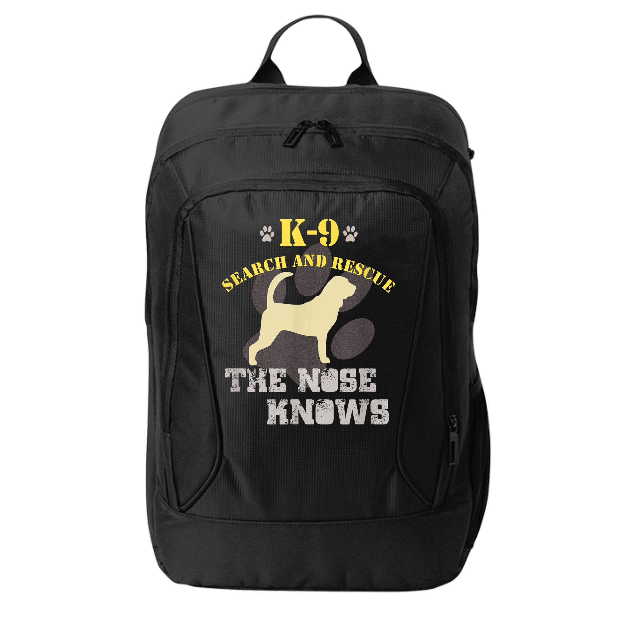 K9 Search & Rescue Dog Team Bloodhound Tracking SAR K9 City Backpack
