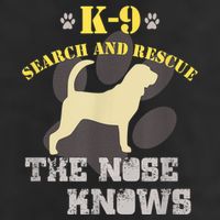 K9 Search & Rescue Dog Team Bloodhound Tracking SAR K9 11oz C Handle Ceramic Mug