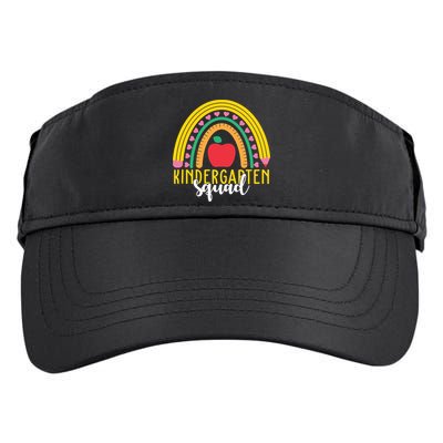 Kindergarten Squad Rainbow Education Adult Drive Performance Visor