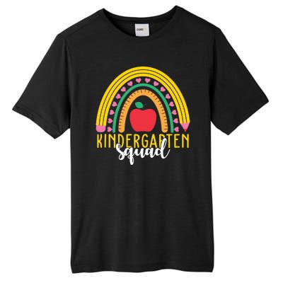 Kindergarten Squad Rainbow Education Tall Fusion ChromaSoft Performance T-Shirt