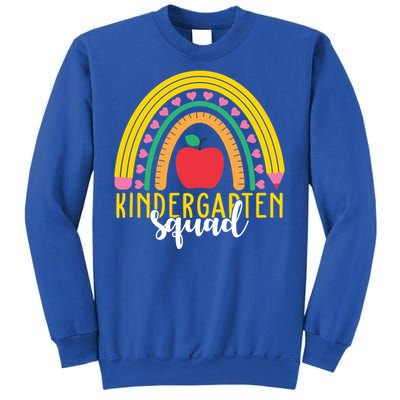 Kindergarten Squad Rainbow Education Sweatshirt