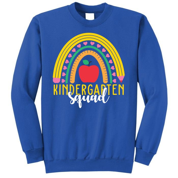 Kindergarten Squad Rainbow Education Sweatshirt