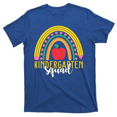 Kindergarten Squad Rainbow Education T-Shirt