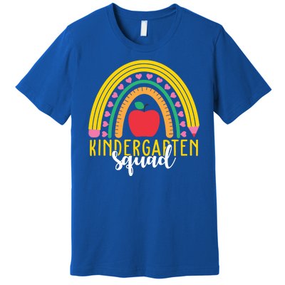 Kindergarten Squad Rainbow Education Premium T-Shirt