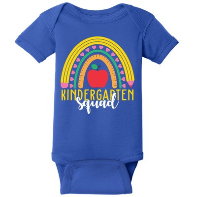 Kindergarten Squad Rainbow Education Baby Bodysuit