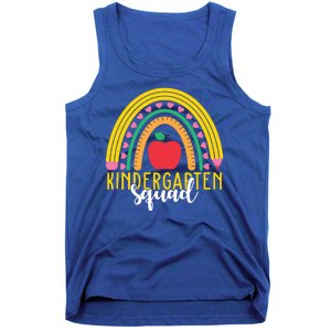 Kindergarten Squad Rainbow Education Tank Top