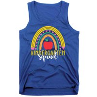 Kindergarten Squad Rainbow Education Tank Top