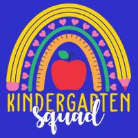 Kindergarten Squad Rainbow Education Toddler T-Shirt