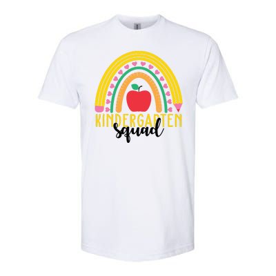 Kindergarten Squad Rainbow Education Softstyle CVC T-Shirt