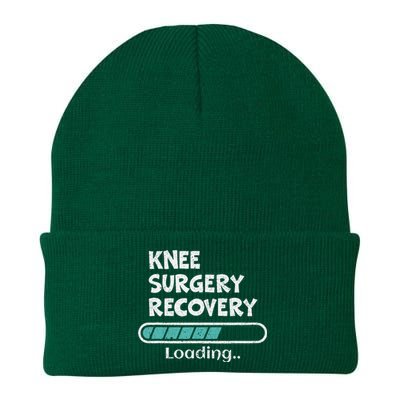 Knee Surgery Recovery Loading Replacement Survivor Knees Knit Cap Winter Beanie