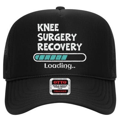 Knee Surgery Recovery Loading Replacement Survivor Knees High Crown Mesh Back Trucker Hat