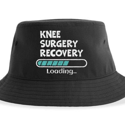 Knee Surgery Recovery Loading Replacement Survivor Knees Sustainable Bucket Hat