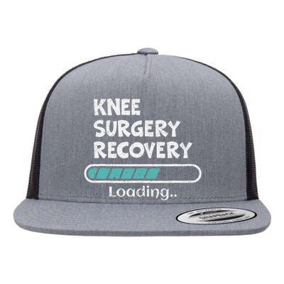 Knee Surgery Recovery Loading Replacement Survivor Knees Flat Bill Trucker Hat