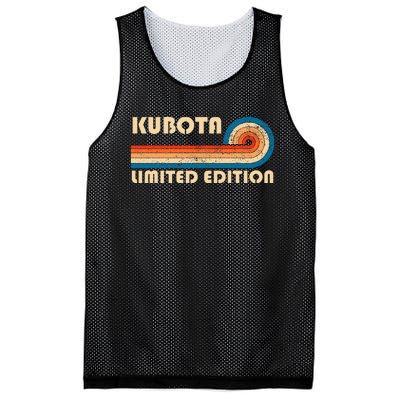 Kubota Surname Retro Vintage 80s 90s Birthday Reunion Mesh Reversible Basketball Jersey Tank