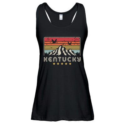 Kentucky Shirts Retro Style Ky Usa Ladies Essential Flowy Tank