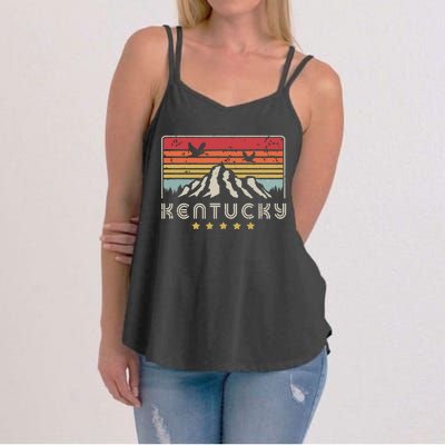 Kentucky Shirts Retro Style Ky Usa Women's Strappy Tank