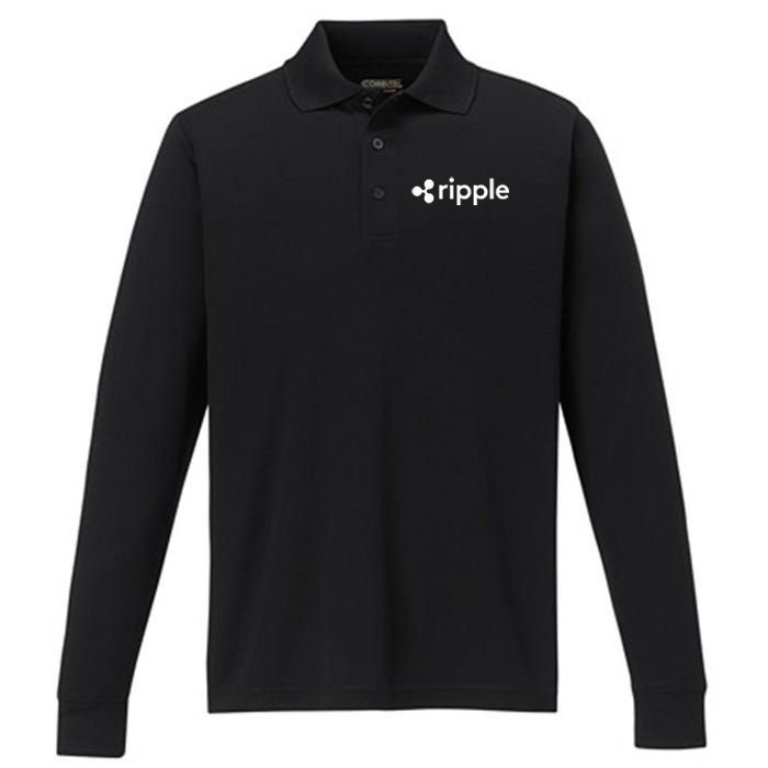 Kyle Samani Ripple Performance Long Sleeve Polo