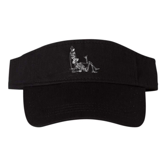 Koloa Surf Skeleton Logo Valucap Bio-Washed Visor