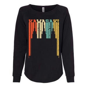 Kawasaki Skyline Silhouette Womens California Wash Sweatshirt