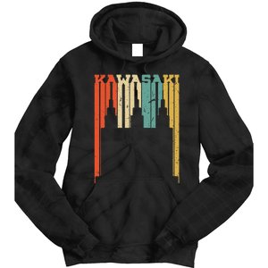 Kawasaki Skyline Silhouette Tie Dye Hoodie