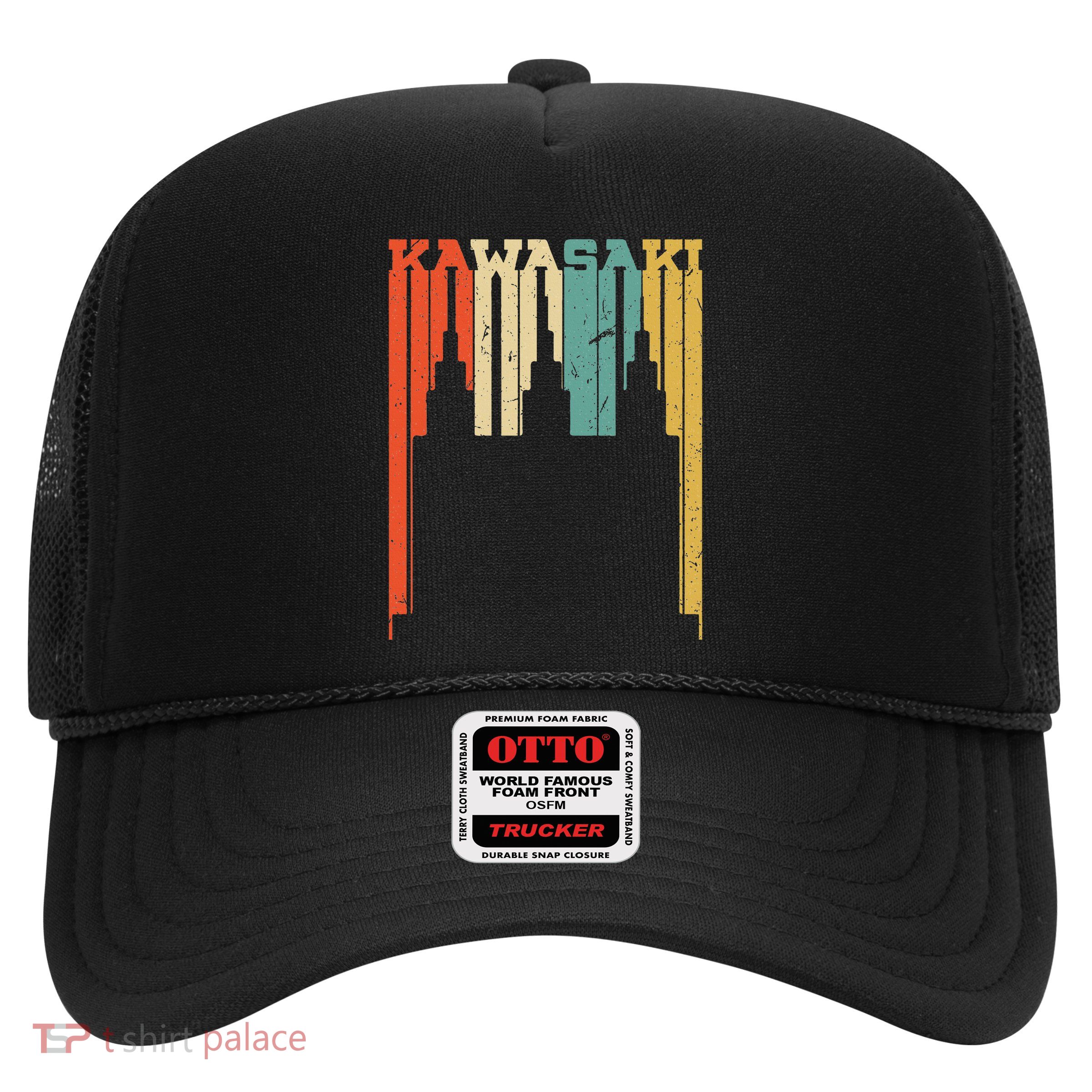 Kawasaki Skyline Silhouette Trucker Hat