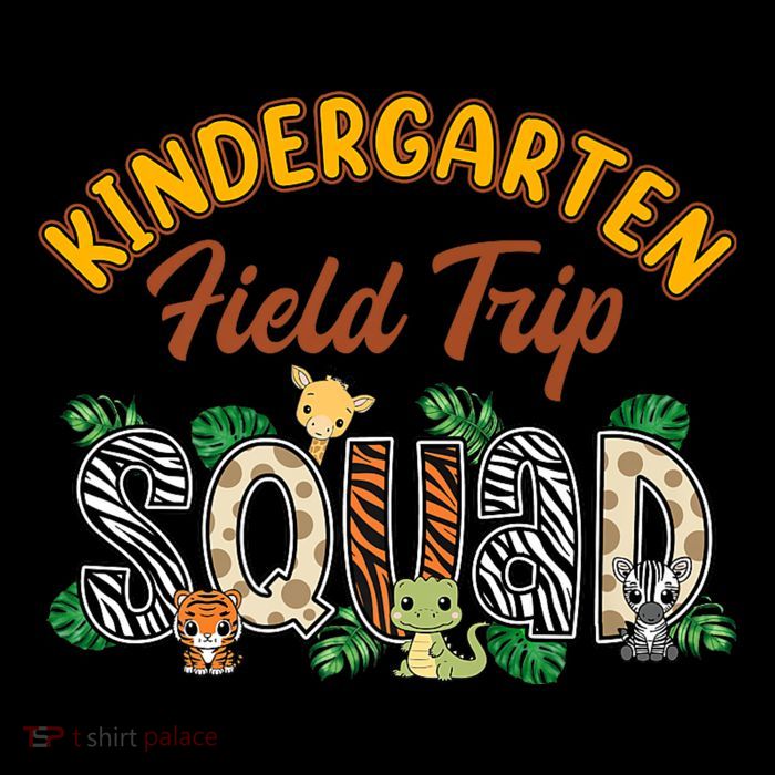 Kindergarten Students School Zoo Field Trip Squad Matching Premium Impact Tech Backpack