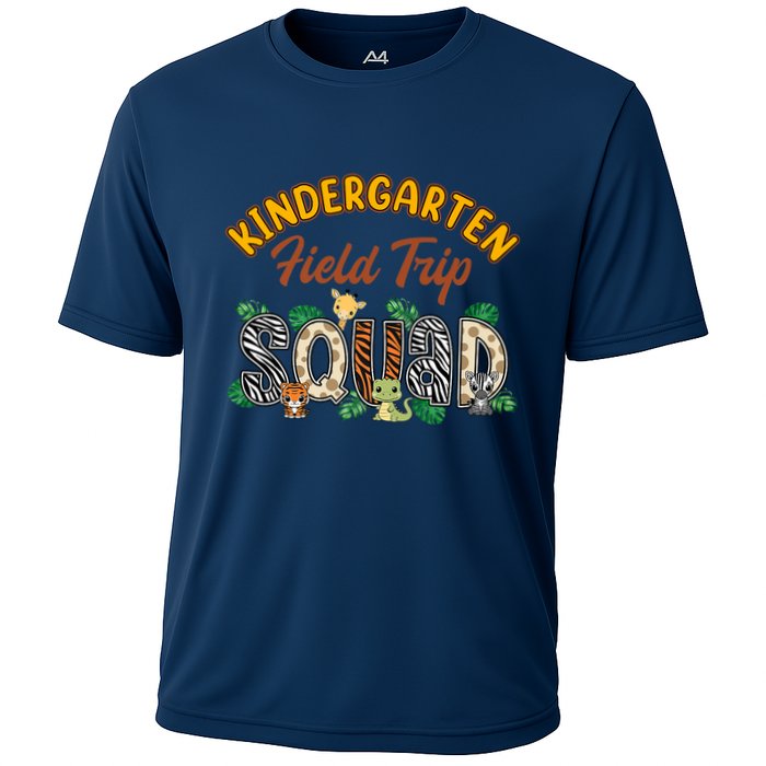 Kindergarten Students School Zoo Field Trip Squad Matching Premium Cooling Performance Crew T-Shirt