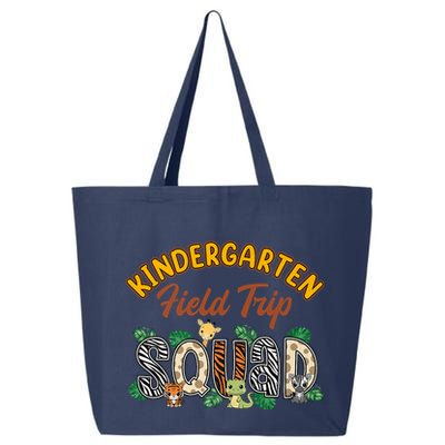 Kindergarten Students School Zoo Field Trip Squad Matching Premium 25L Jumbo Tote
