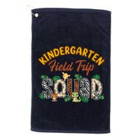Kindergarten Students School Zoo Field Trip Squad Matching Premium Golf Towel
