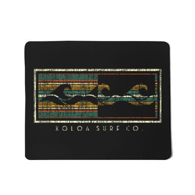 Koloa Surf Three Waves Logo Lightweight Classic Fit Mousepad