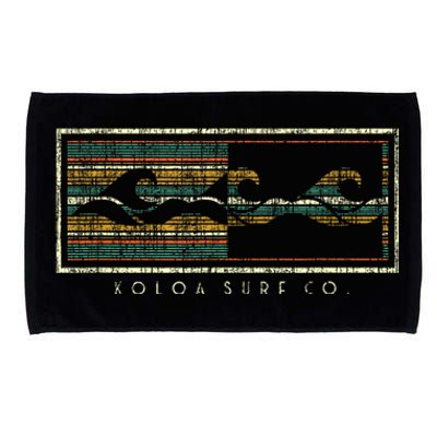 Koloa Surf Three Waves Logo Lightweight Classic Fit Microfiber Hand Towel